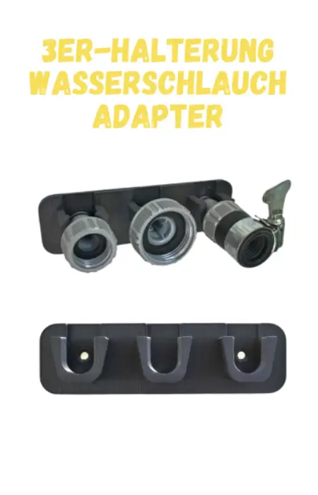 3er Halterung Wasseranschluss