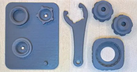 Großes Gasflaschen Werkzeugset Produktbild 2