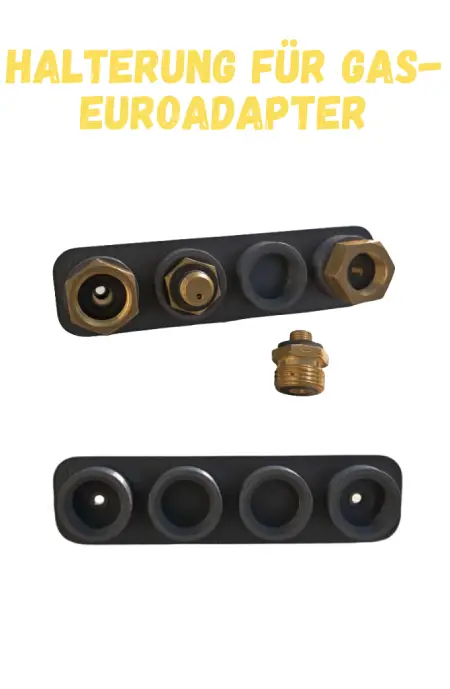 Halterung für Gas-Euroadapter