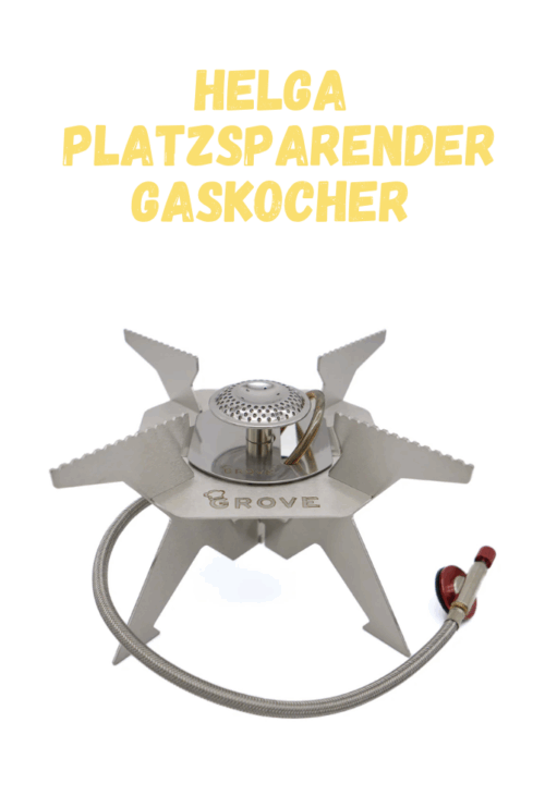Helga - Platzsparender Gaskocher