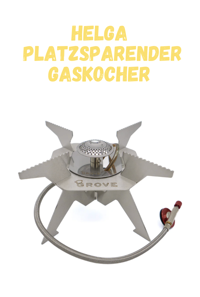 Helga - Platzsparender Gaskocher