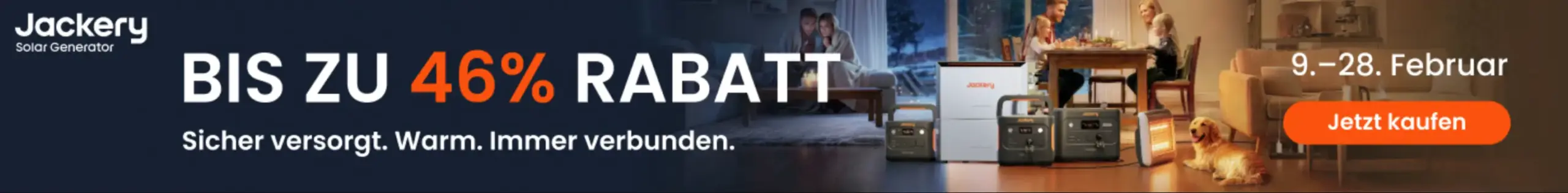 Jackery Februar Deal