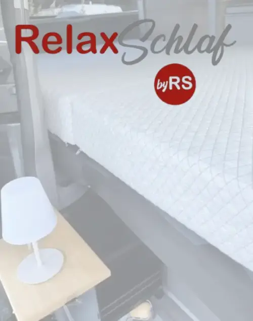 Relaxe Matratze mit Logo